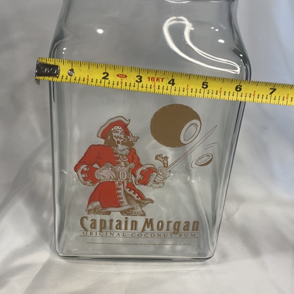 Captain Morgan Glass Container - Picture 4 of 7